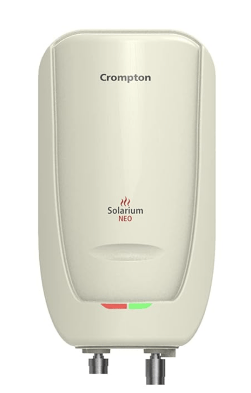 Crompton Solarium Neo 3-Litre, 3KW Instant Water Heater/Geyser with Rust Free ABS Body (Ivory)